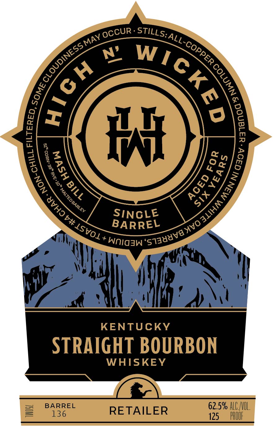 High N Wicked label