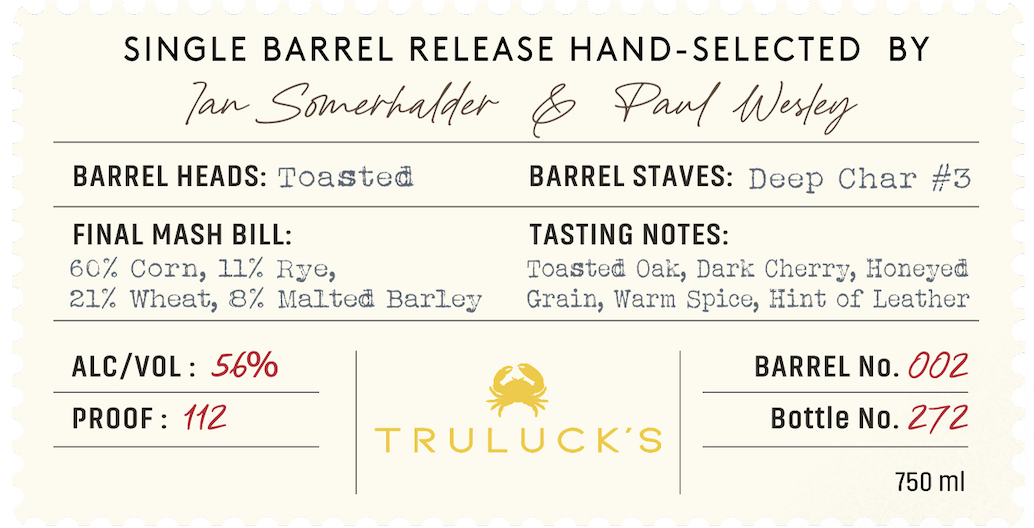 Brother's Bond Single Barrel Selection label image 2