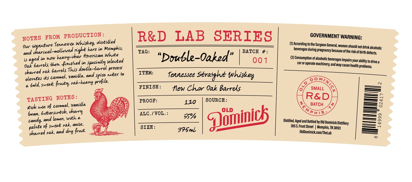 Old Dominick label