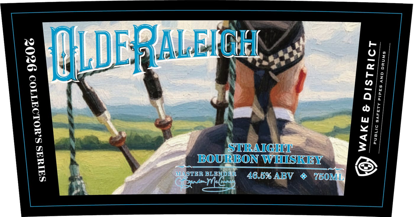 Olde Raleigh label