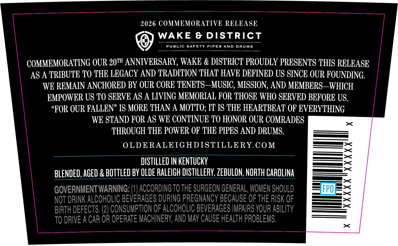 Olde Raleigh 2026 Collector's Series - Wake & District label image 2