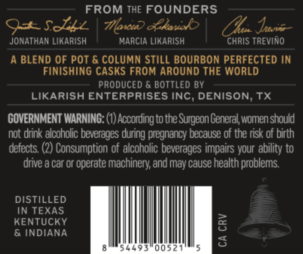 Saints Alley Herald Armagnac Cask Finish label image 2