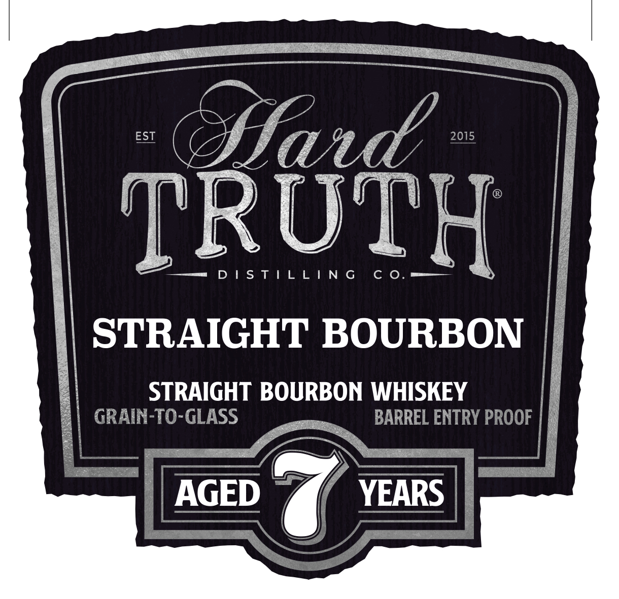 Hard Truth Distilling CO. label