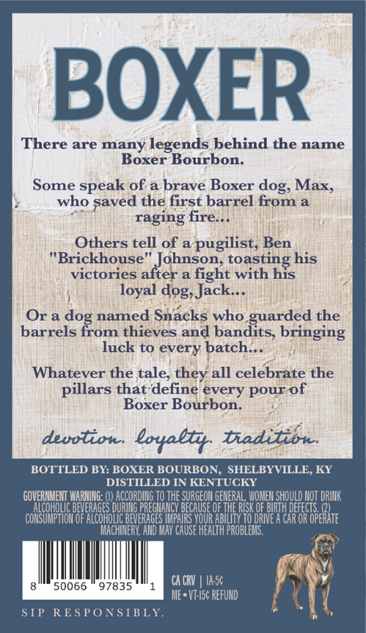 Boxer label image 2