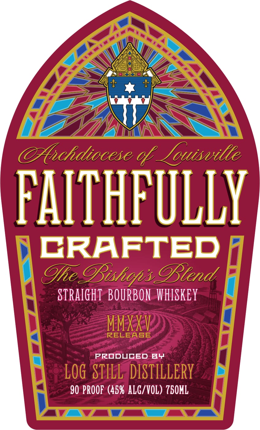 Faithfully Crafted label