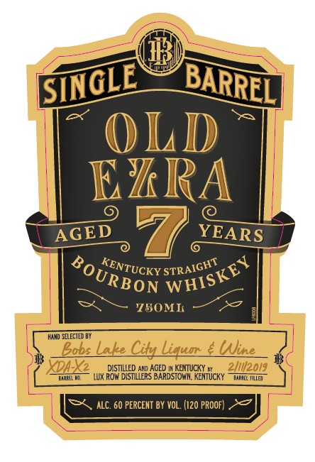 Old Ezra label