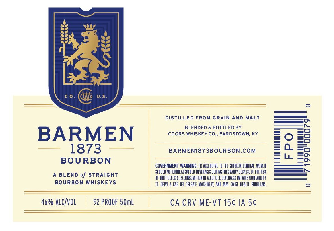 Barmen 1873 label