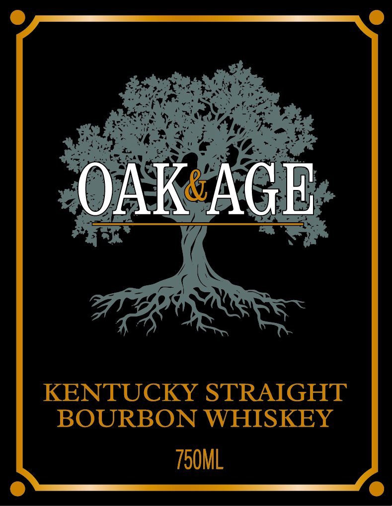 Oak & Age label