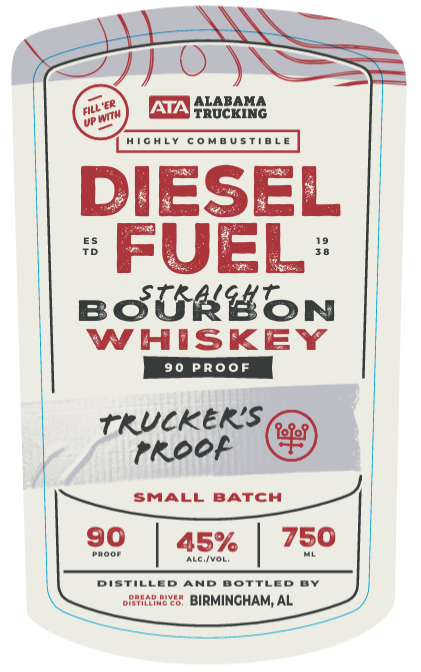 Dread River Distilling CO. label