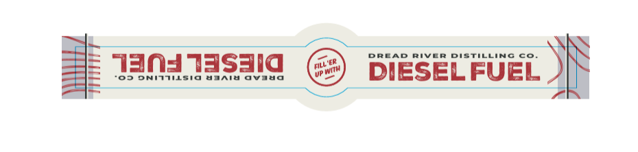 Dread River Distilling CO. Diesel label image 2