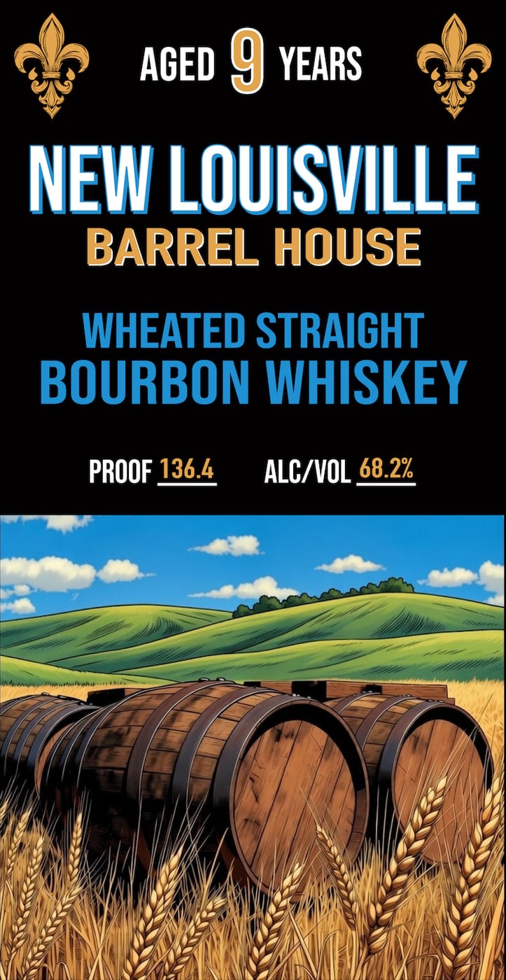 New Louisville Barrel House label