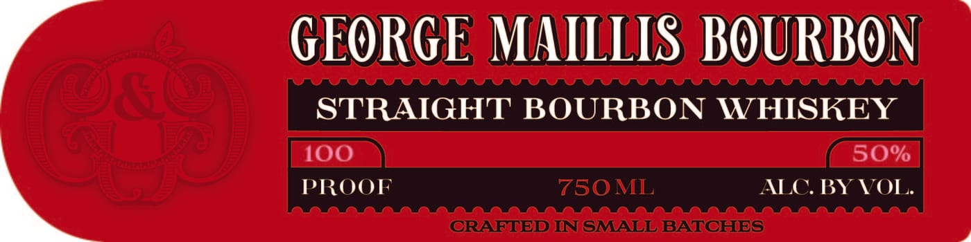 George Maillis Bourbon label image 2