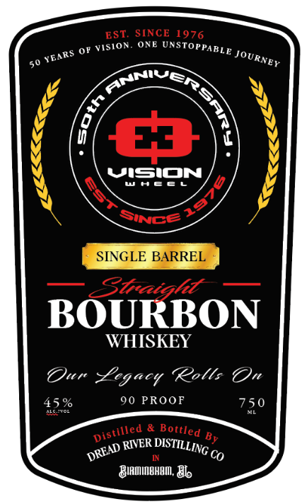 Dread River Distilling CO. label