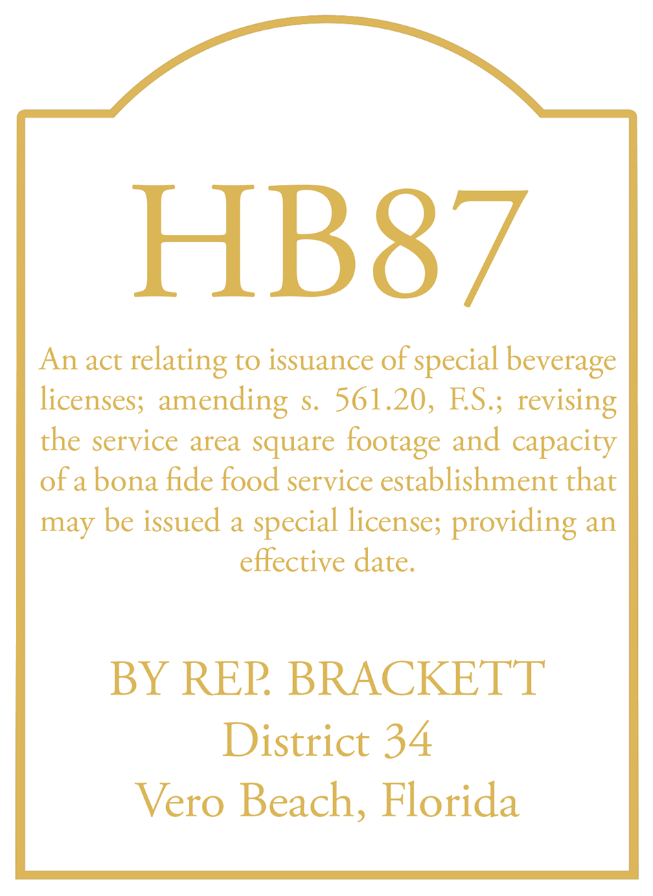 HB87 label