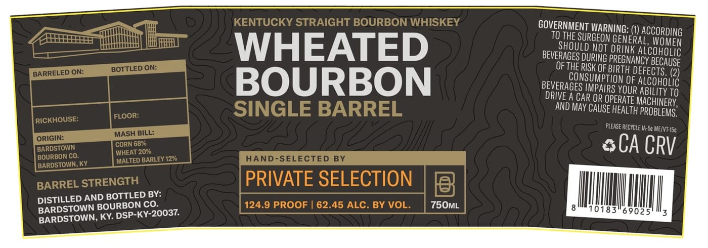 Bardstown Bourbon CO. label image 2