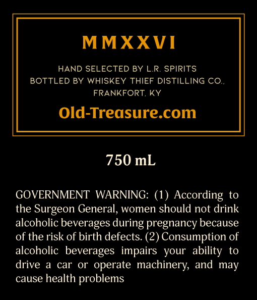 Old Treasure label image 3