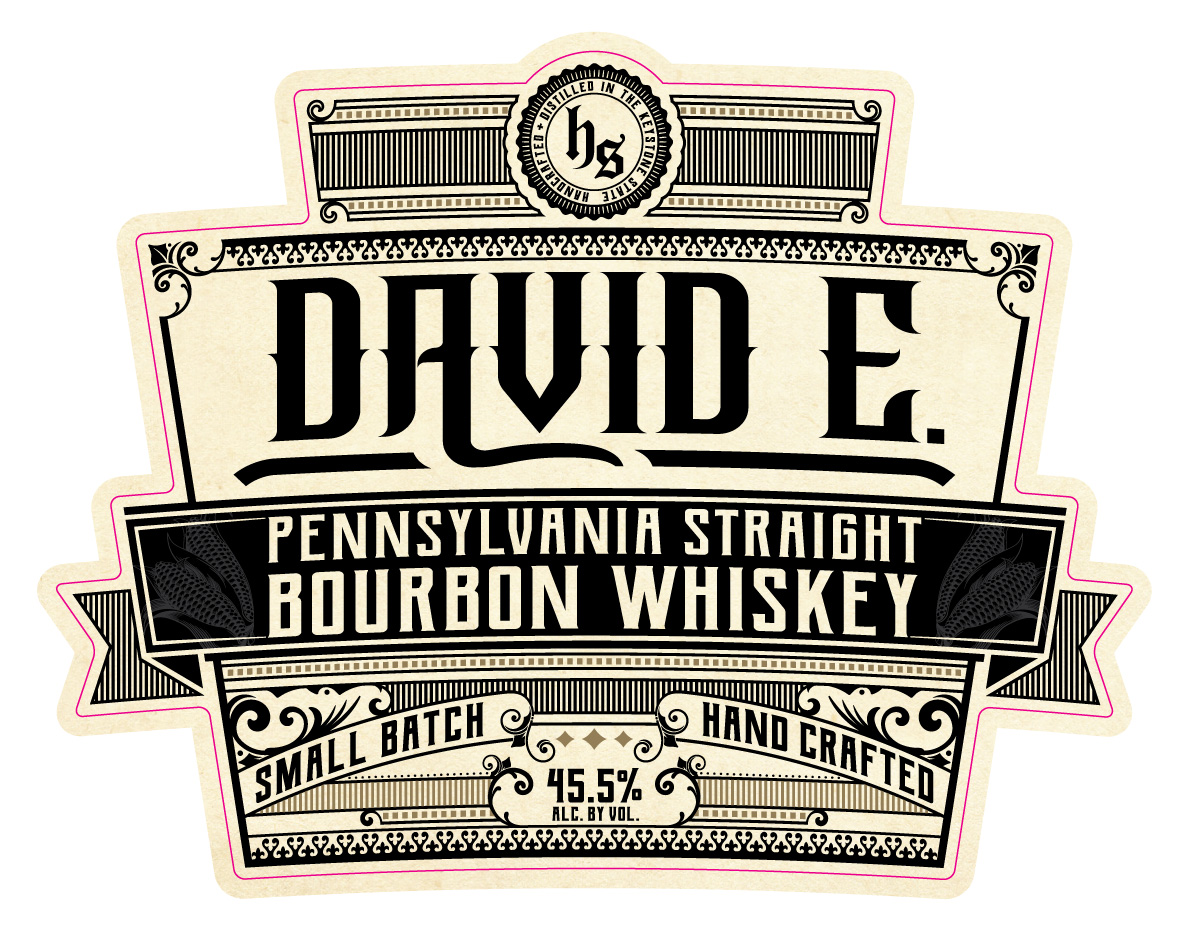 David E label