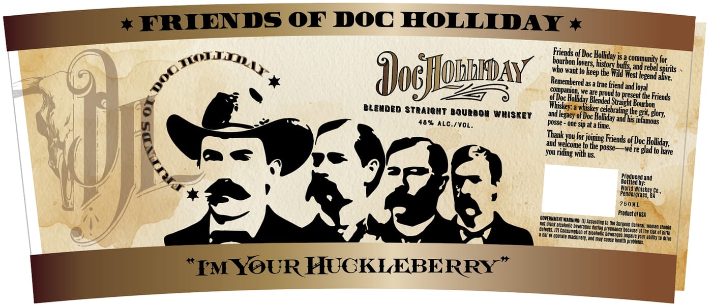 Doc Holliday label