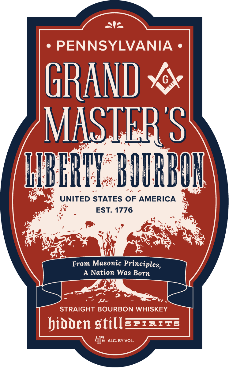 Grandmasters Liberty Bourbon label