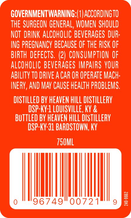 Heaven Hill Deatsville label image 2