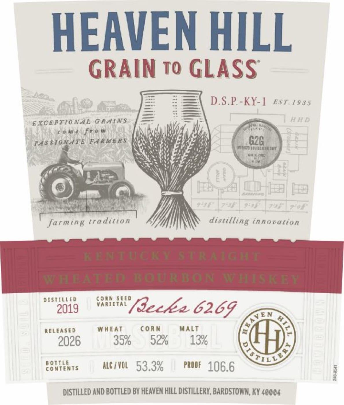 Heaven Hill label