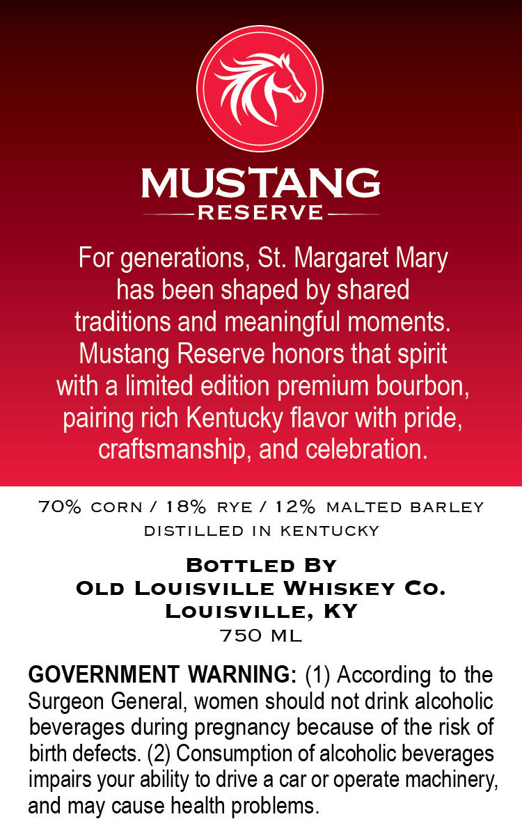 Mustang Reserve label image 2