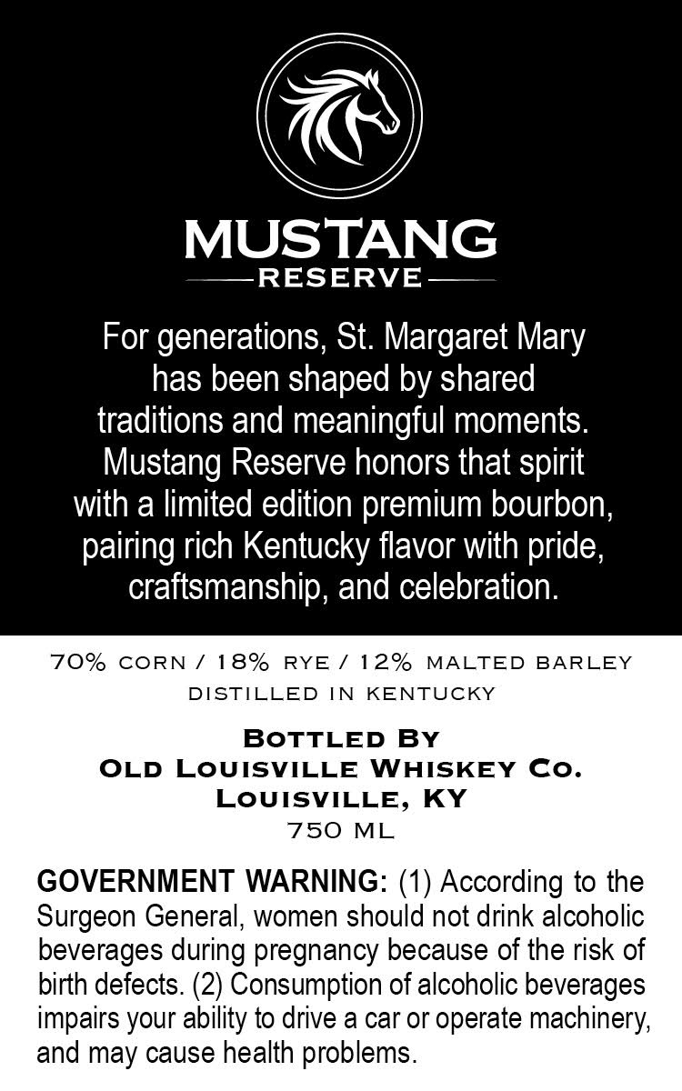 Mustang Reserve label image 2