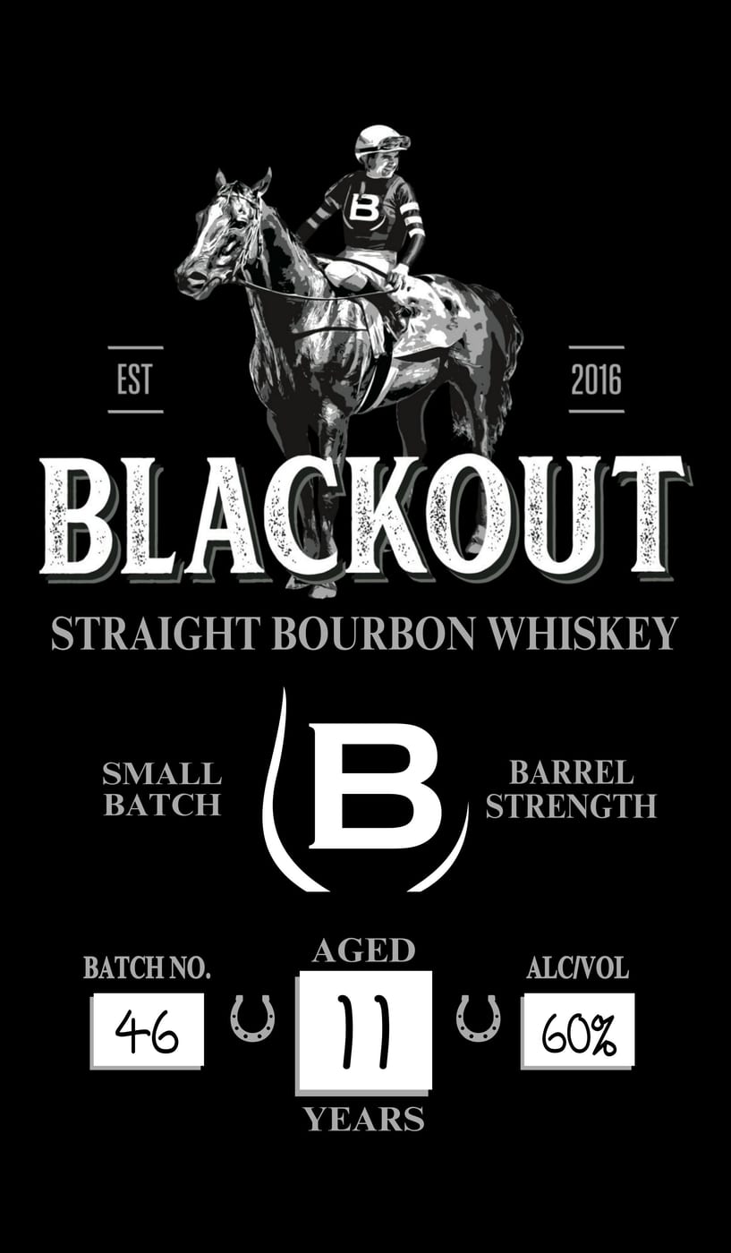 Blackout label