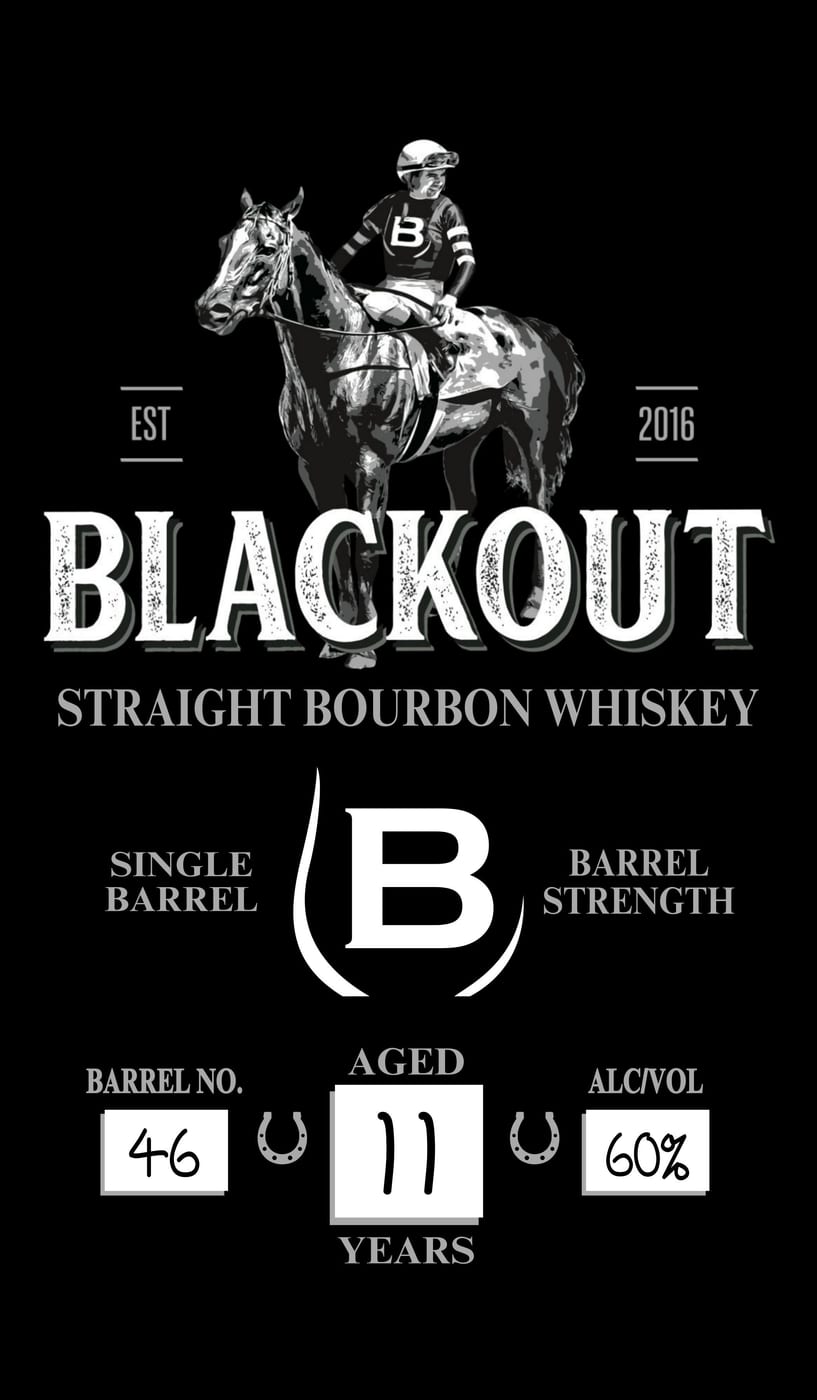 Blackout label