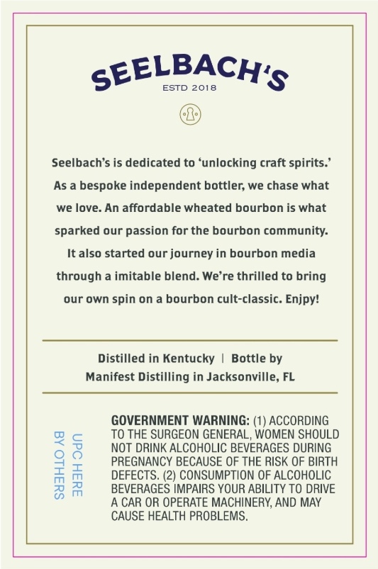 Seelbach's label image 3