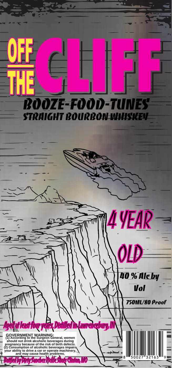 Off The Cliff label