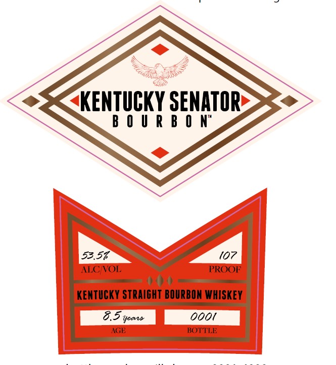 Kentucky Senator Bourbon label