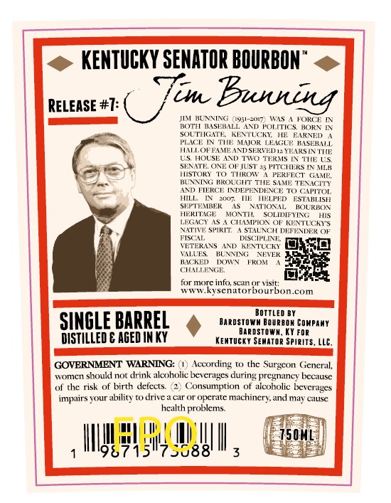 Kentucky Senator Bourbon label image 2