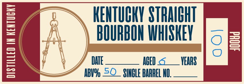 Old Steelhouse Distillery Blueprint Series Single Barrel label image 3