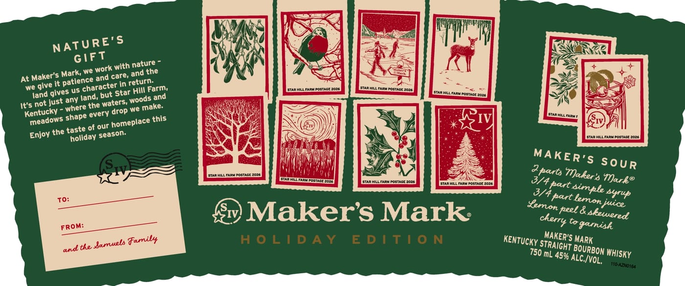 Maker's Mark label image 1