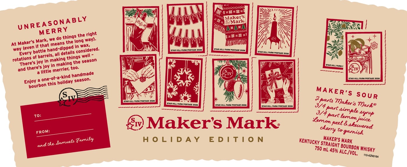 Maker's Mark label image 1