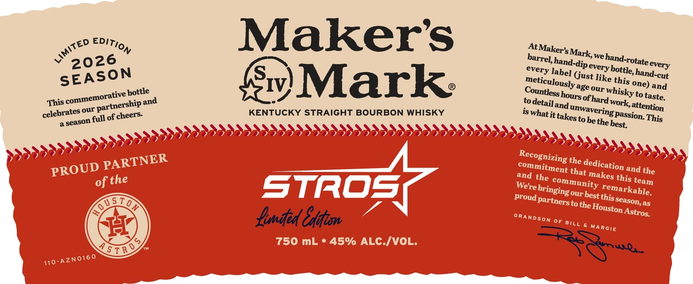 Maker's Mark label image 1