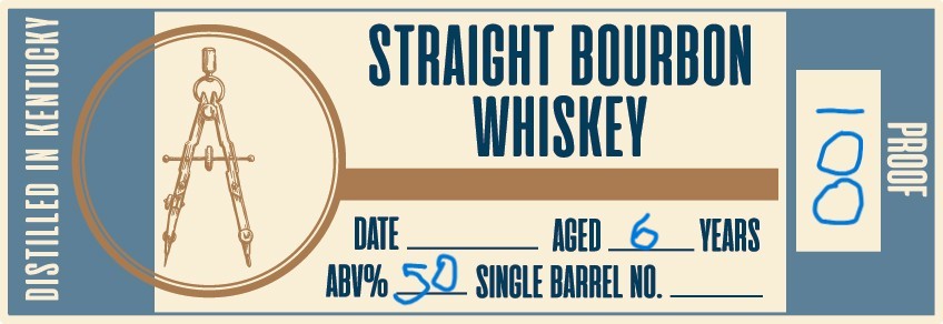 Old Steelhouse Distillery Blueprint Series Single Barrel label image 3