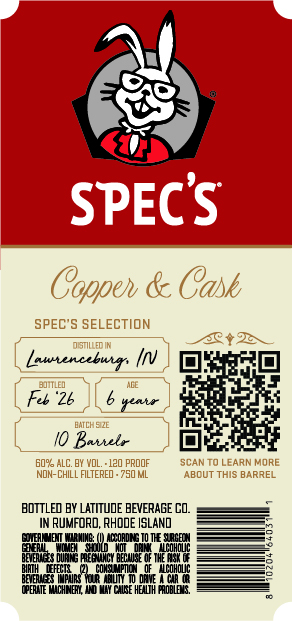 Copper & Cask label image 2