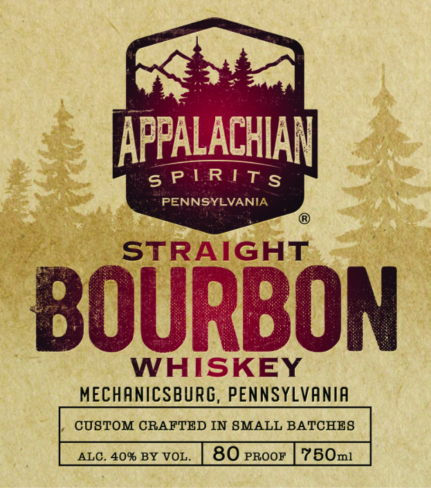 Appalachian Spirits label
