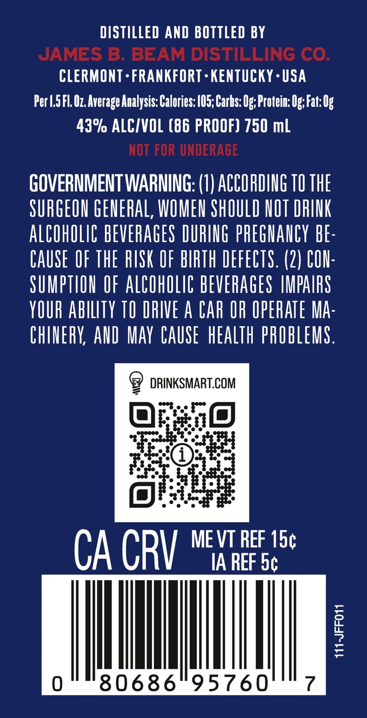 Jim Beam label image 2