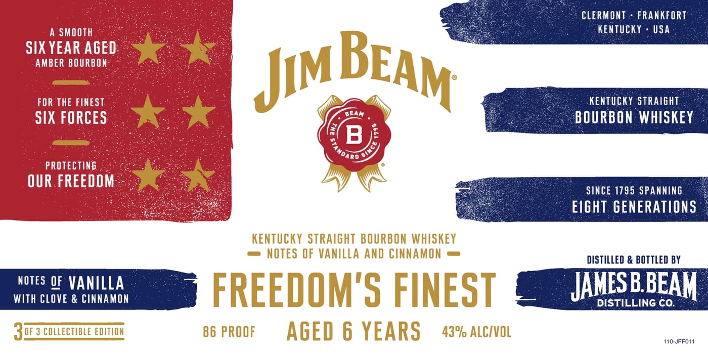 Jim Beam label