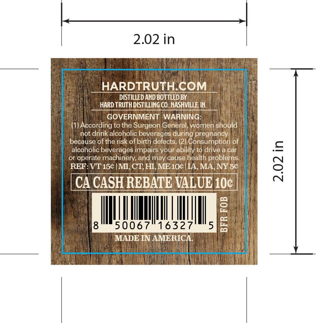 Hard Truth Distilling CO. label image 3
