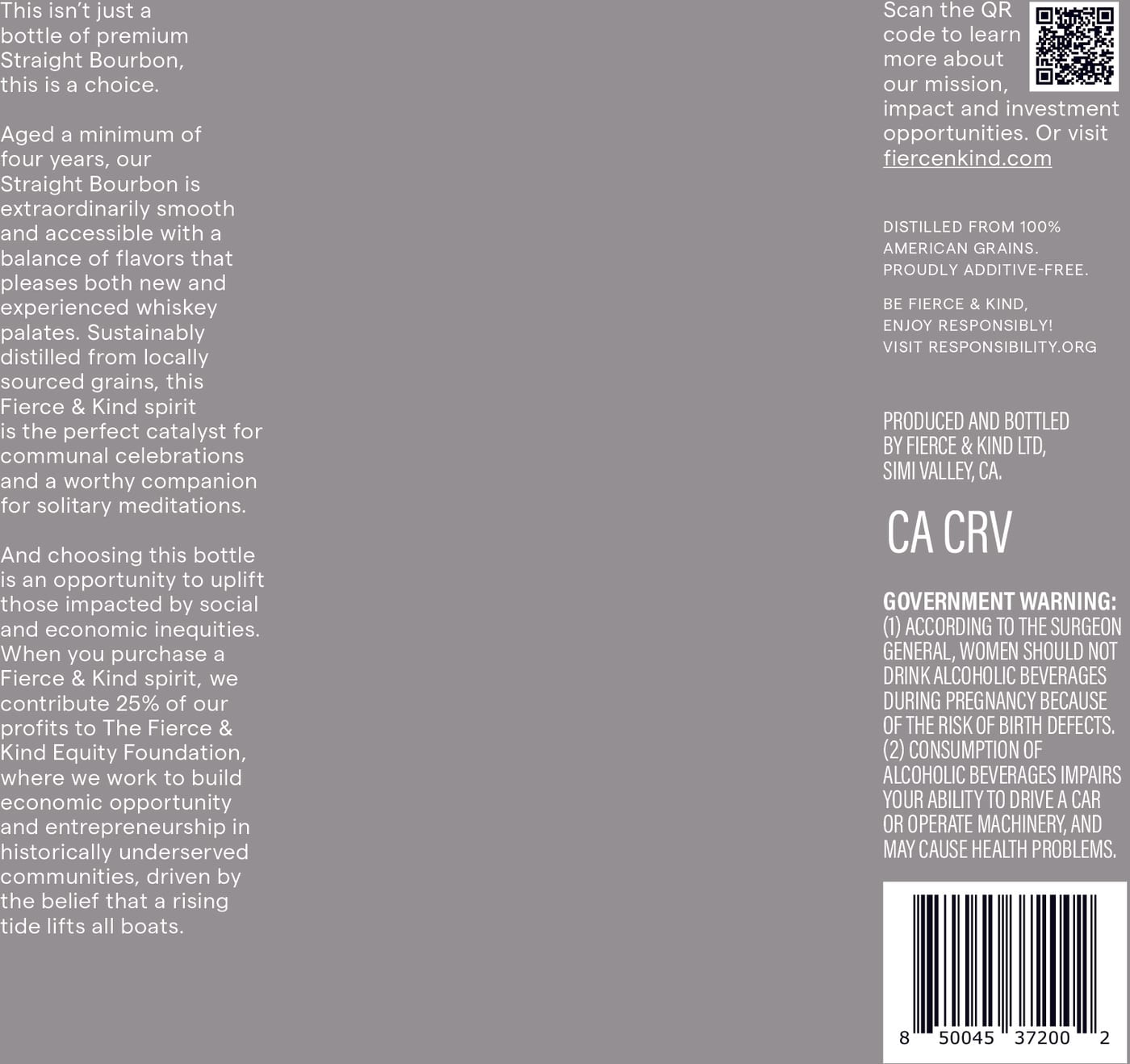 Fierce & Kind label image 2