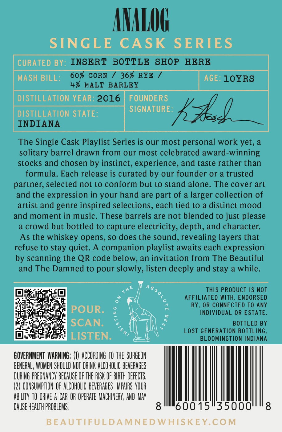 Analog label image 2