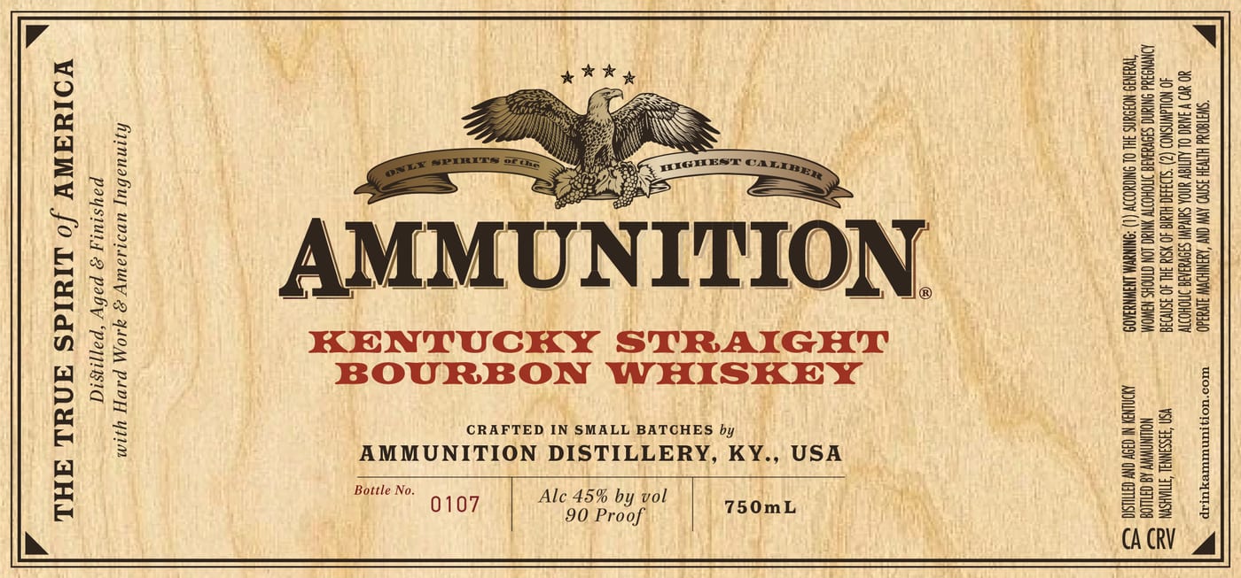 Ammunition label