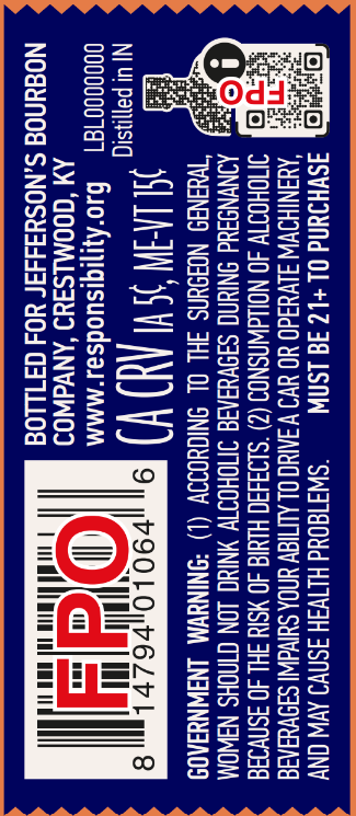 Jefferson's label image 2
