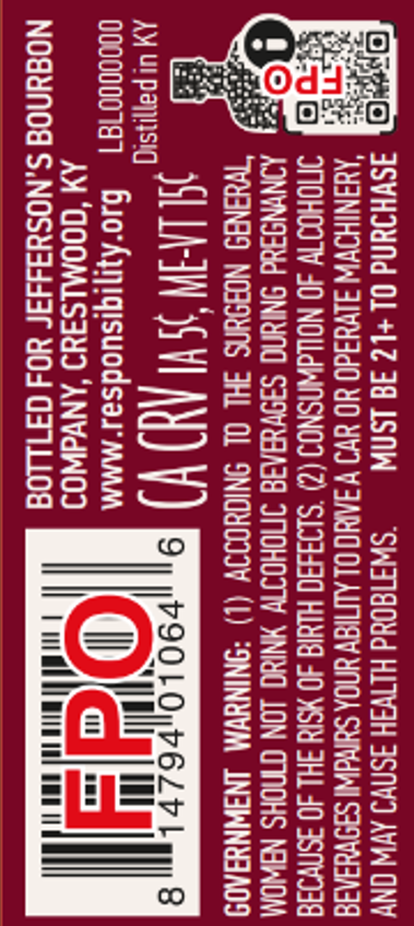 Jefferson's label image 3