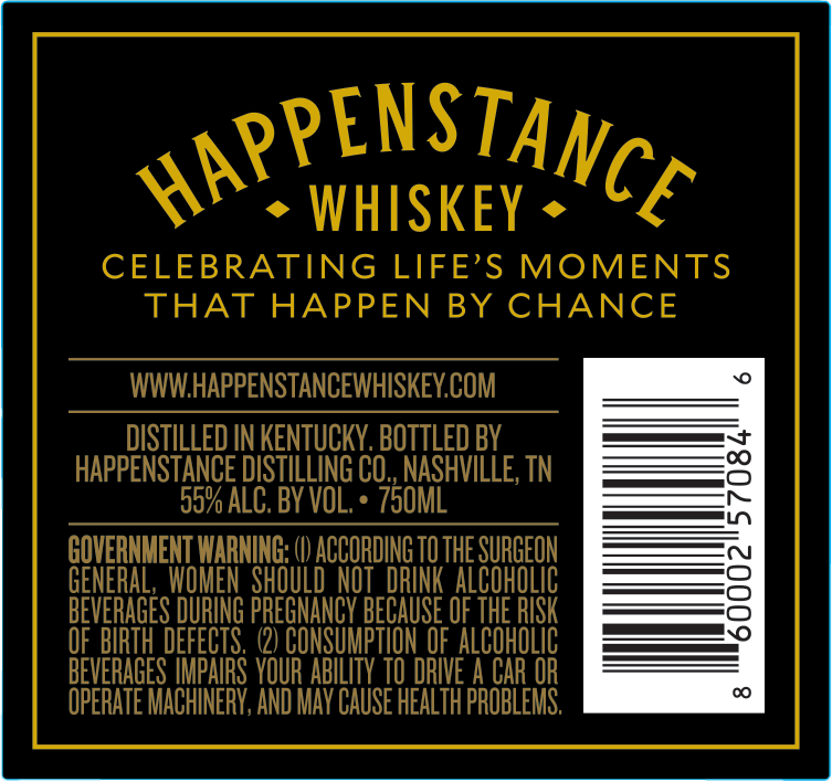 Happenstance label image 2