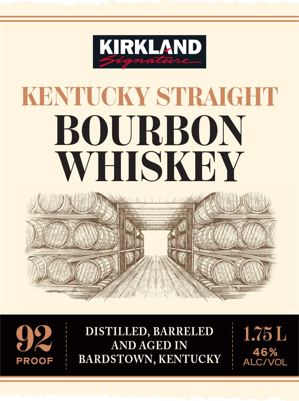 Kirkland Signature label